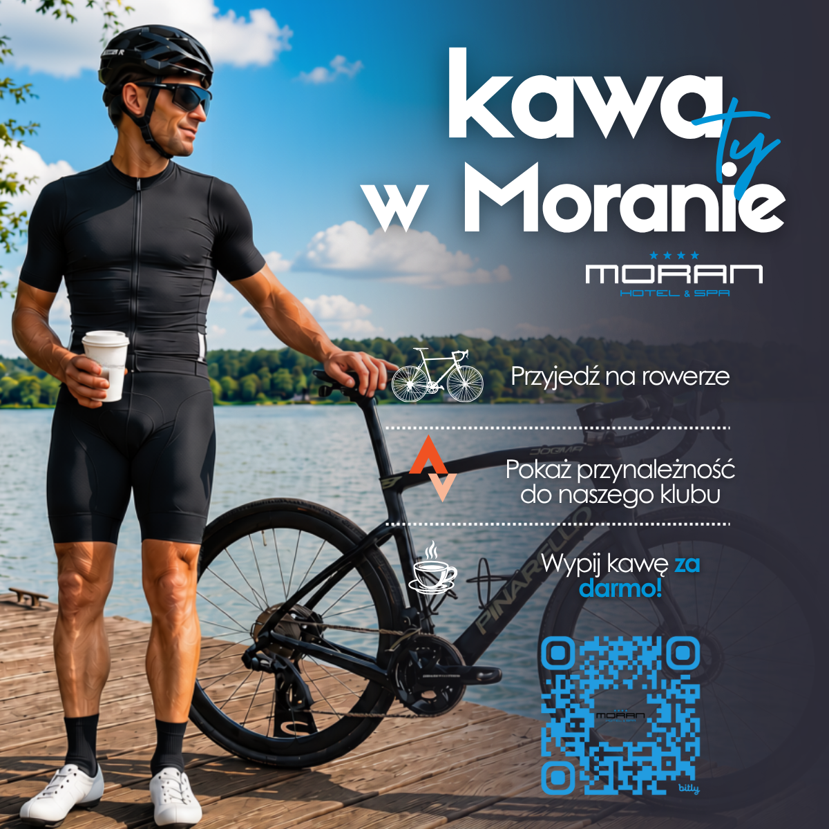 Hotel Moran Cycling Club – kod QR