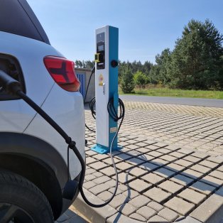 Stacja ładowania samochodów elektrycznych