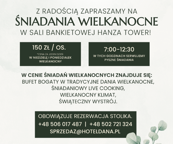 śniadania wielkanocne Szczecin, wielkanoc w Szczecinie