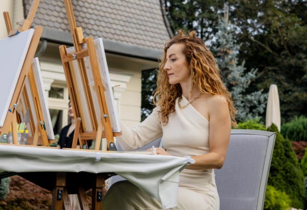 Malowanie przy winie