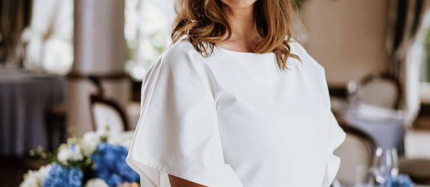 Ślubne dekoracje w stylu luksusowego Lazurowego Wybrzeża