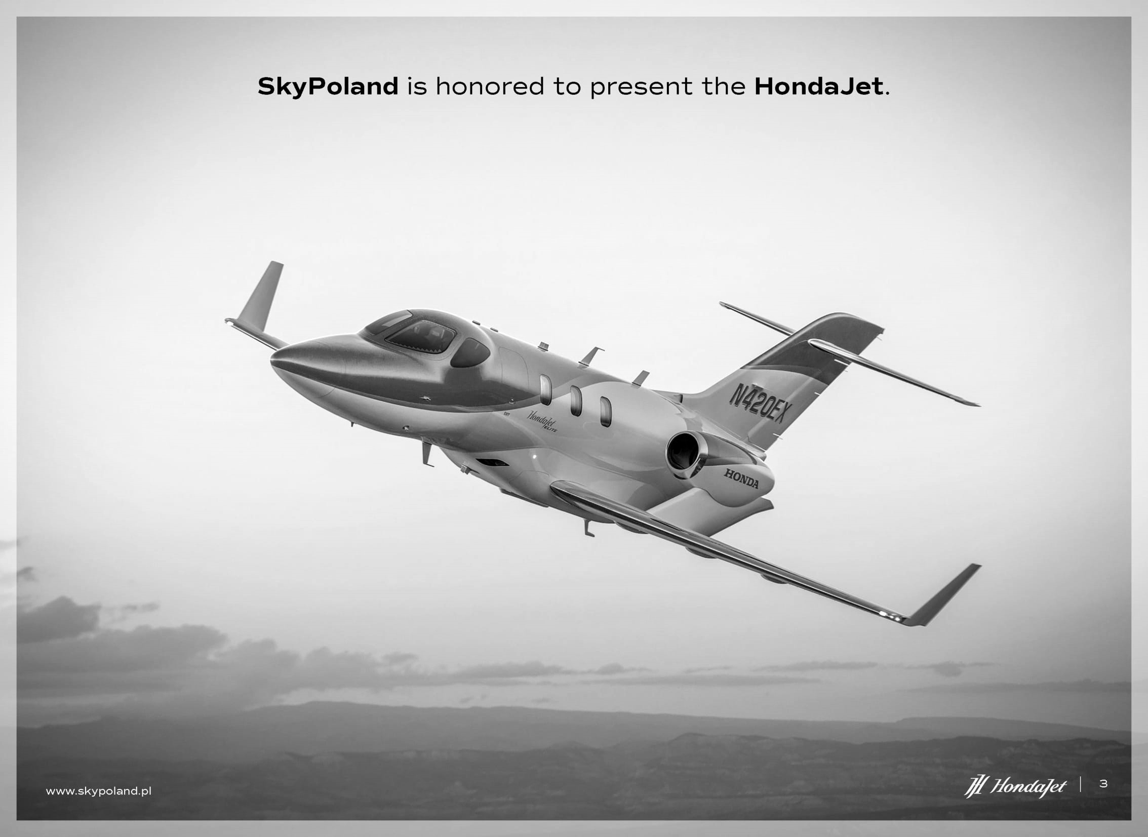 honda-jet-flights-sky-poland