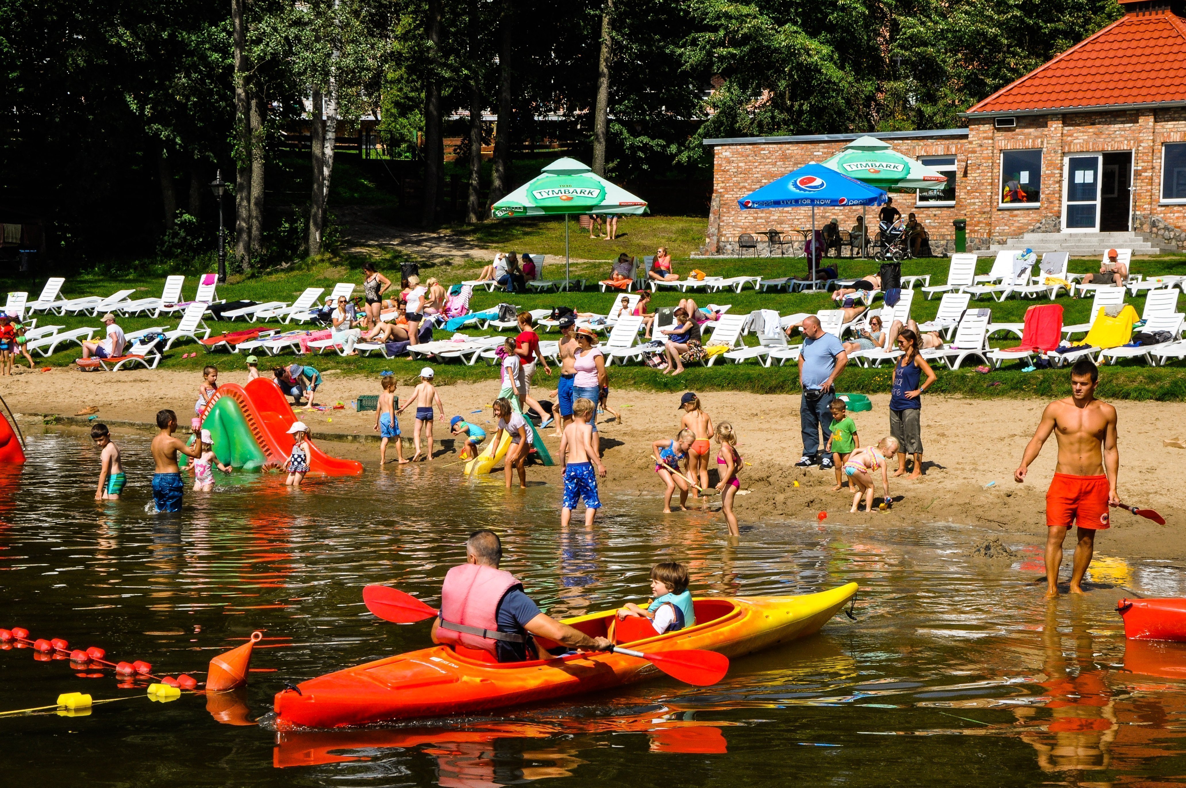 Holidays with children in Poland on the beach