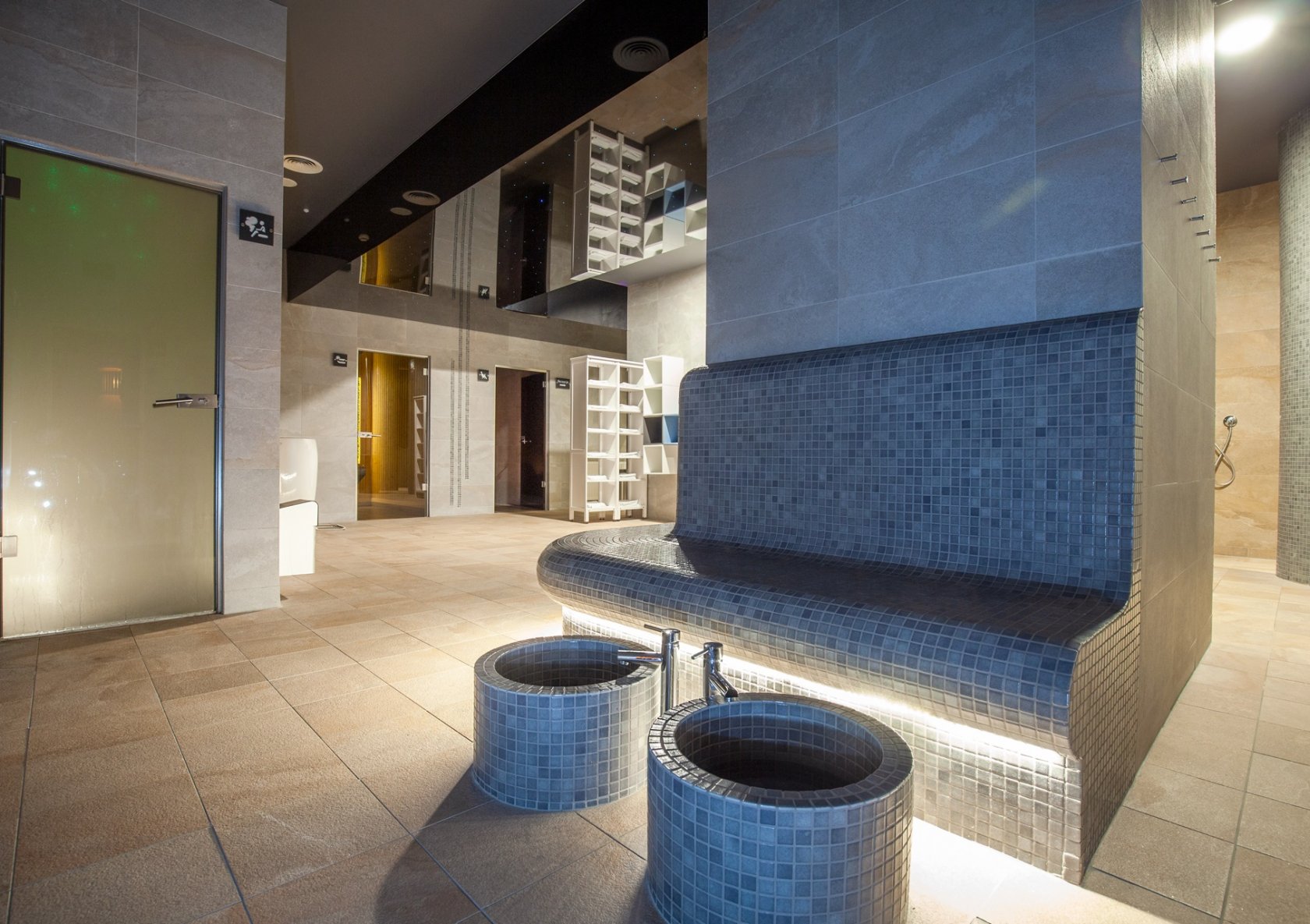 Wnętrze saunarium Aparthotelu Panorama Czarna Góra