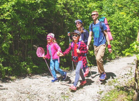 Turistické stezky, běžecké stezky a stezky pro nordic walking