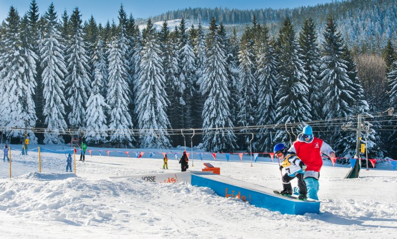 Vaše dítě se seznámí s lyžováním