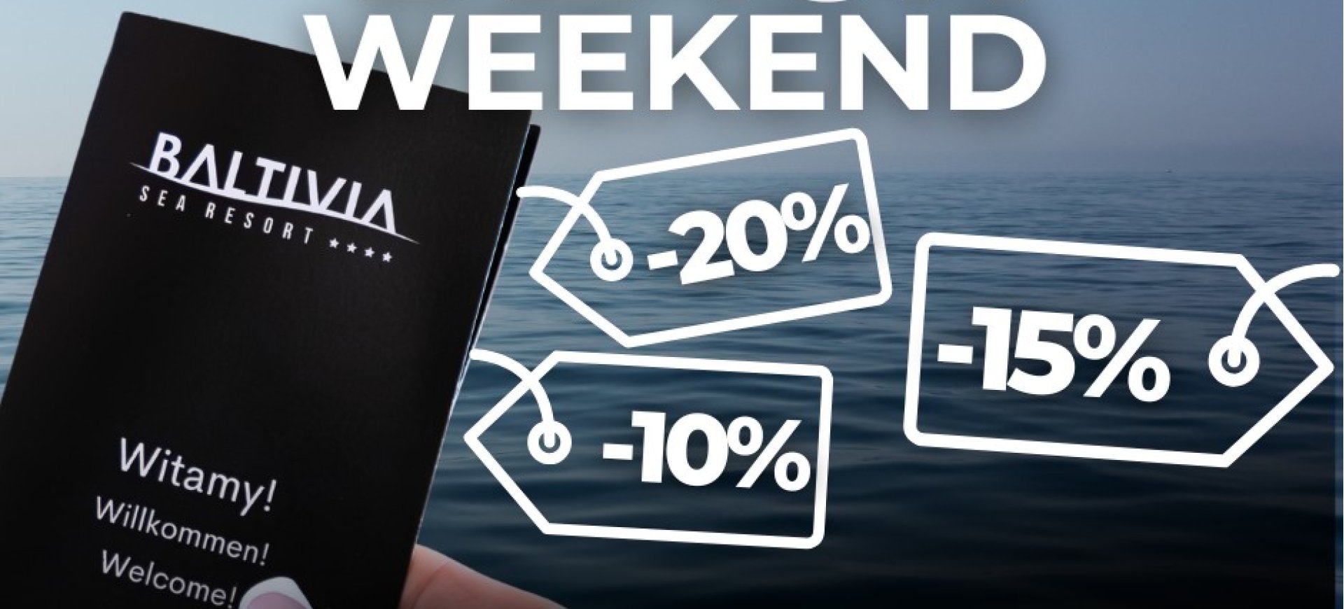 BLACK WEEKEND w Baltivia Sea Resort – Złap najlepszą okazję roku na wypoczynek nad Bałtykiem!