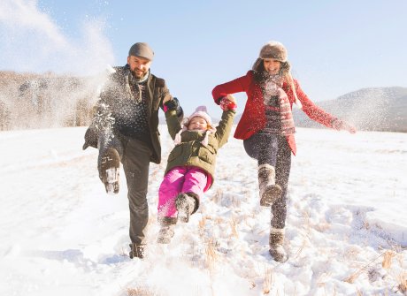 Zimní procházky v horách