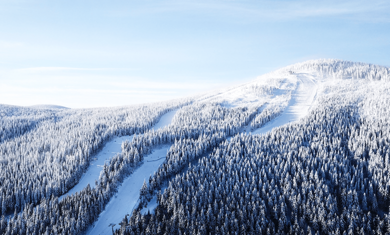 Sjezdovky ve středisku Czarna Góra