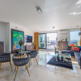 Penthouse z 2 sypialniami i tarasem