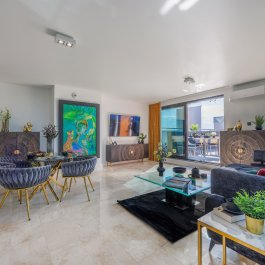 Penthouse z 2 sypialniami i tarasem