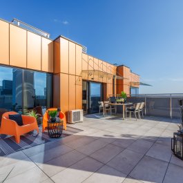 Penthouse z 2 sypialniami i tarasem