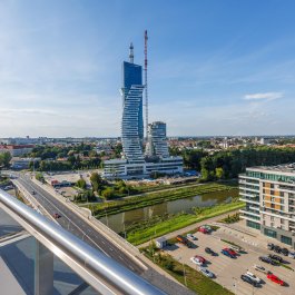 Penthouse z 2 sypialniami i tarasem