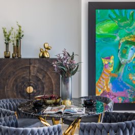 Penthouse z 2 sypialniami i tarasem