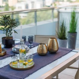 Deluxe z 1 sypialnią i tarasem