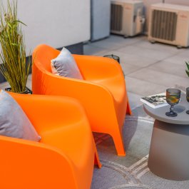 Deluxe z 1 sypialnią i tarasem