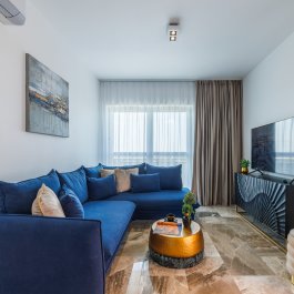 Deluxe z 1 sypialnią i tarasem