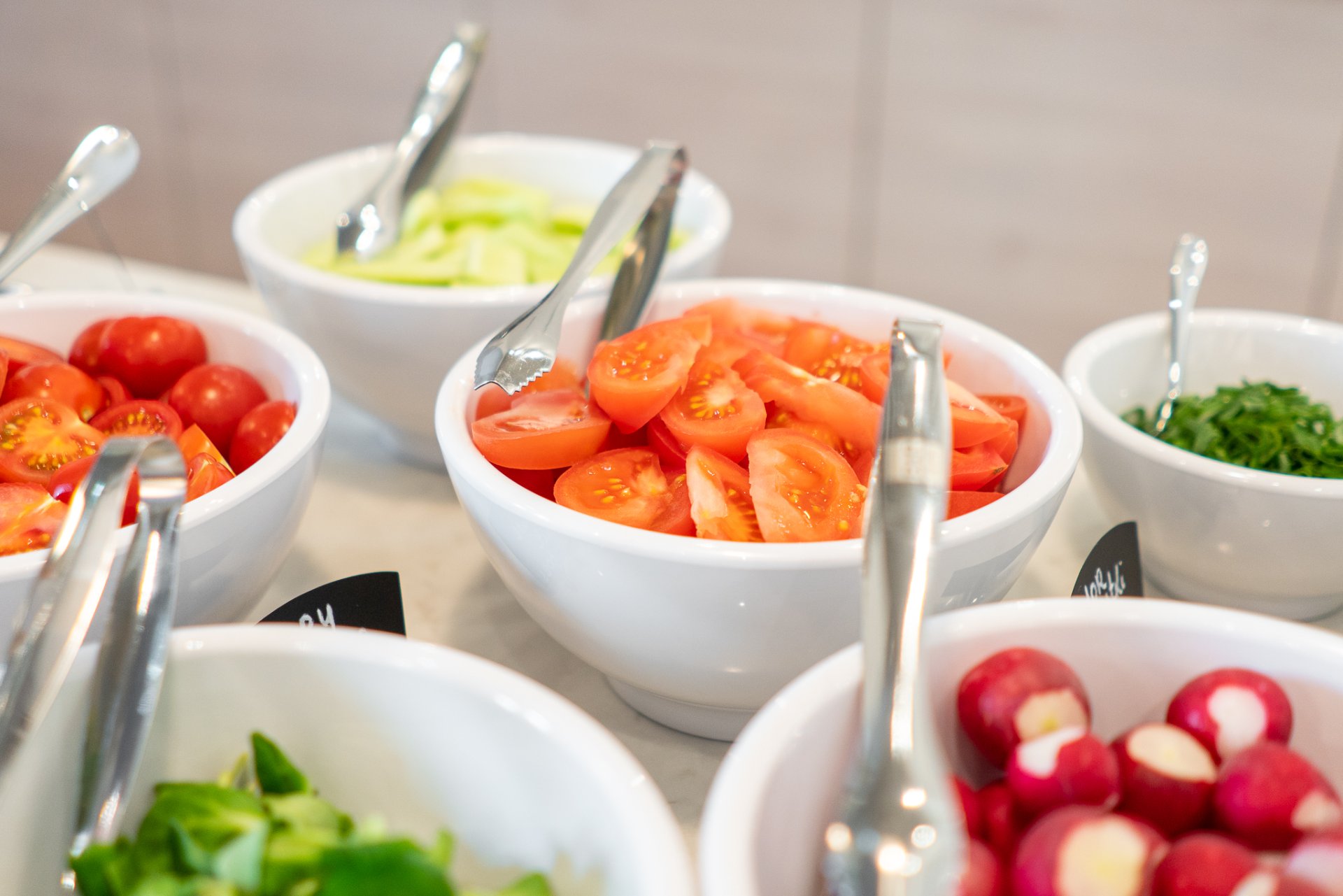 Reichhaltiges Frühstücksbuffet