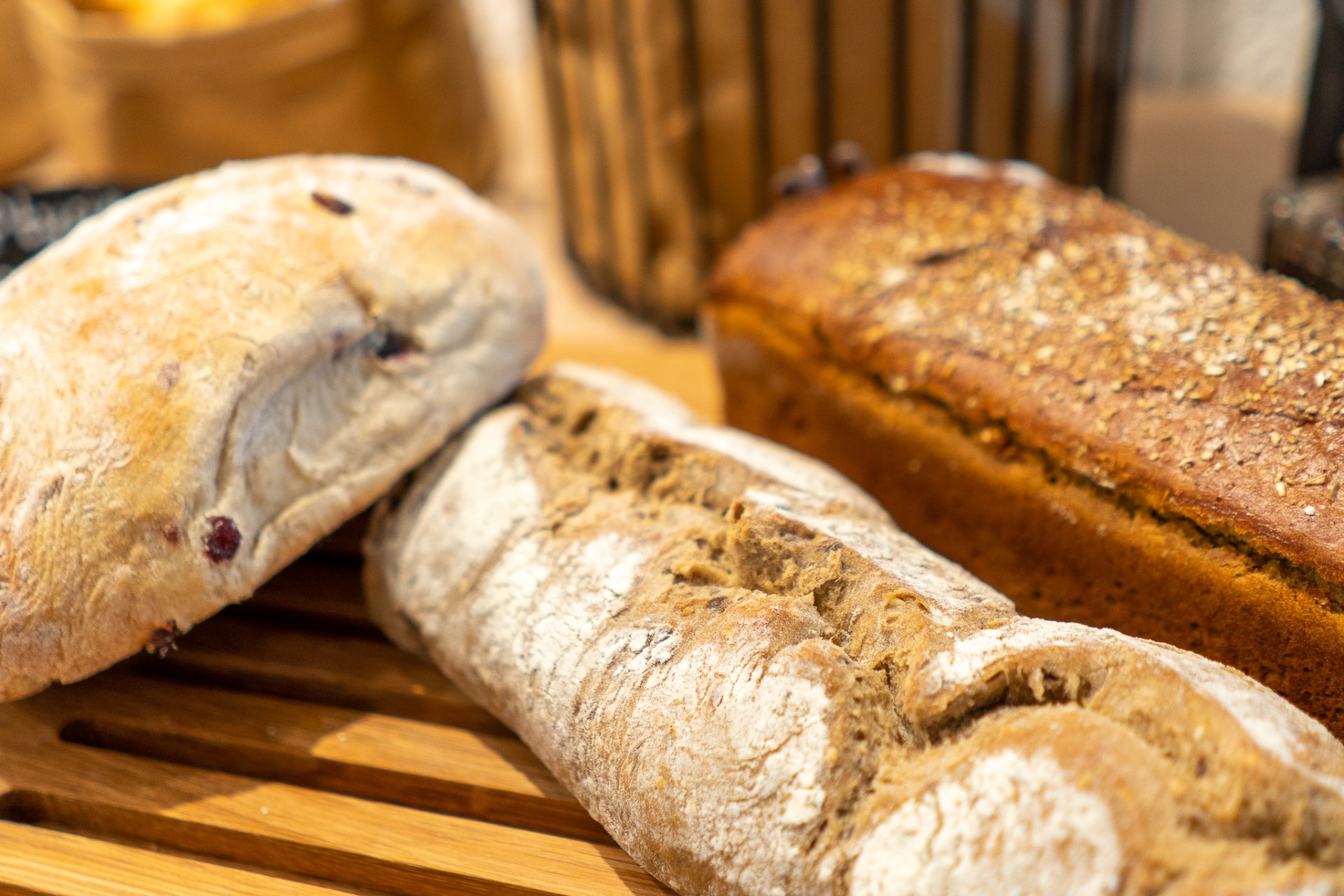 Reichhaltiges Frühstücksbuffet