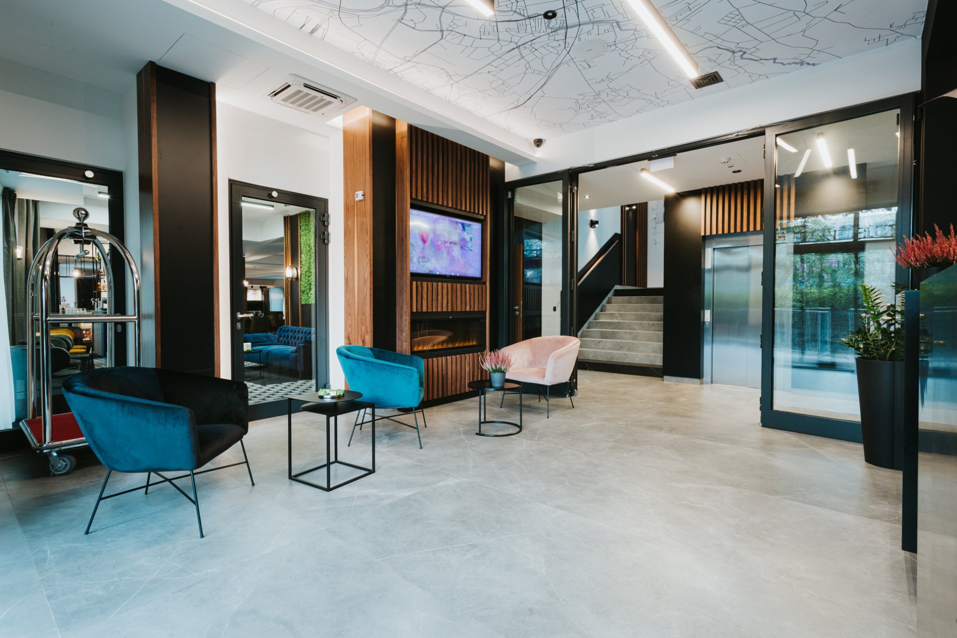Modern business hotel