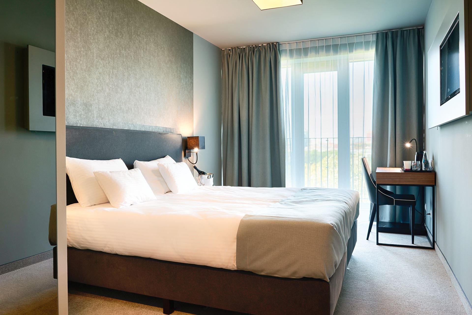 Pokoje z widokiem na panoramę miasta