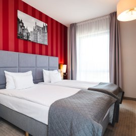 Komfortable Zimmer