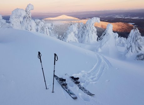 Skitury w Masywie Śnieżnika