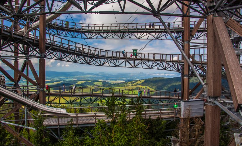 Stezka v oblacích na Dolní Moravě