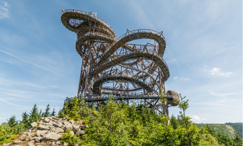 Stezka v oblacích na Dolní Moravě