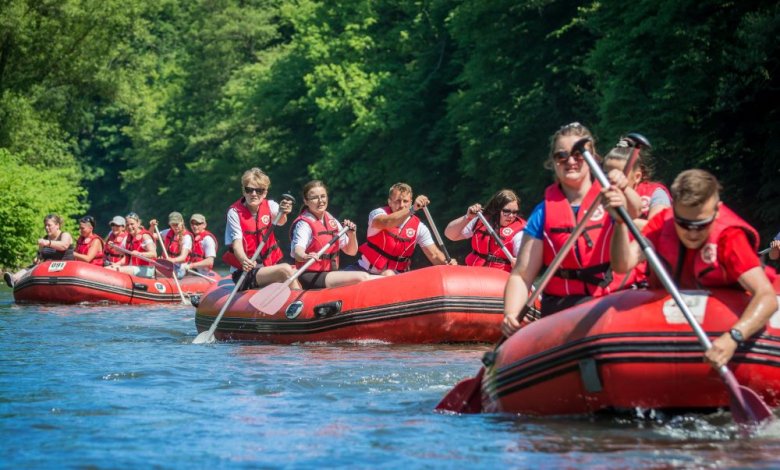 Spływ Przełomem Bardzkim ze SKI-RAFT