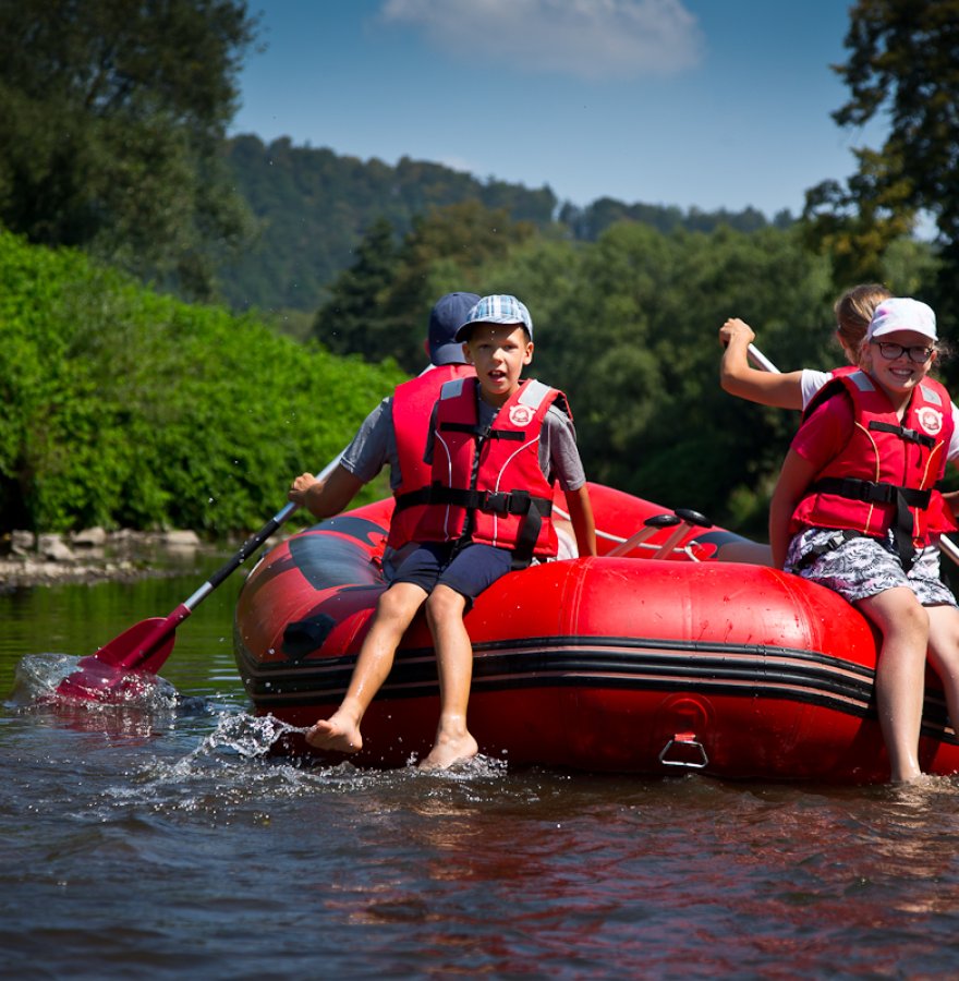 Spływ Przełomem Bardzkim ze SKI-RAFT