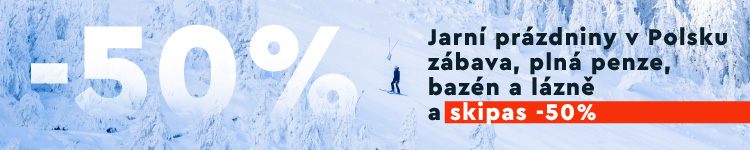 Jarní prázdniny v Polsku w Holimo Hotel & SPA- zábava, plná penze, bazén a lázně a 50% sleva na skipas do Czarna Góra Resort