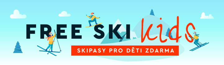 Free Ski KIDS - Skipasy pro děti ZDARMA!