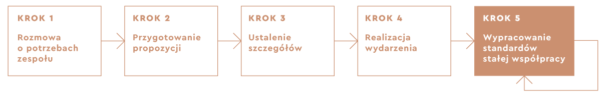 Holimo - przebieg procesu współpracy