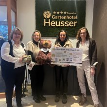 10.000 € für das Kinderhospiz Sterntaler