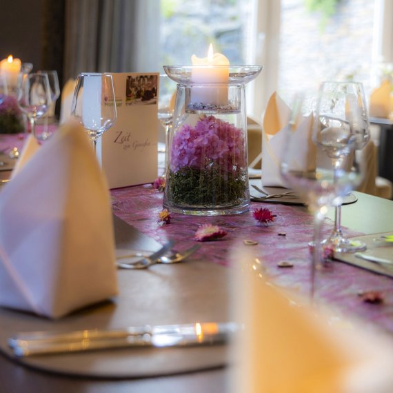 Zeit für Ihre persönliche Feier