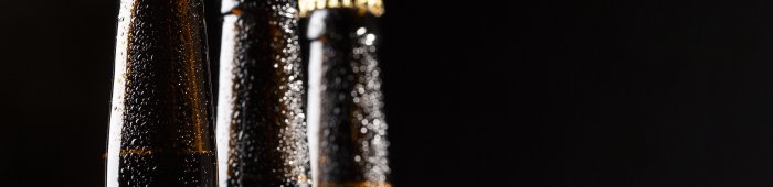 Bier in der Flasche