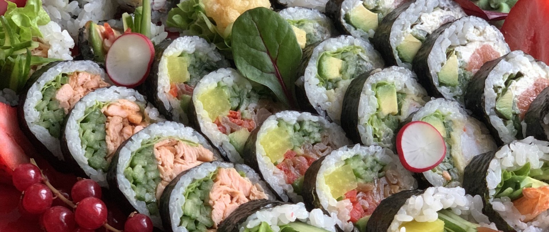 Sushi na walentynki 