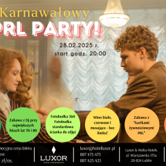Bal Karnawałowy 2025 w Hotelu Luxor: PRL Party – Czas na szaloną podróż w czasie!