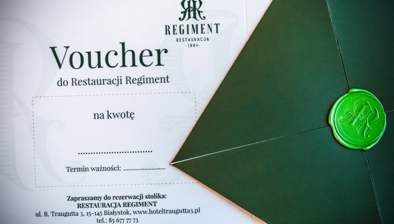 Voucher to Restaurant Regiment