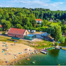 Strand und Wasserattraktionen