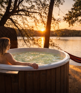 Michałówka - Strefa spa nad jeziorem