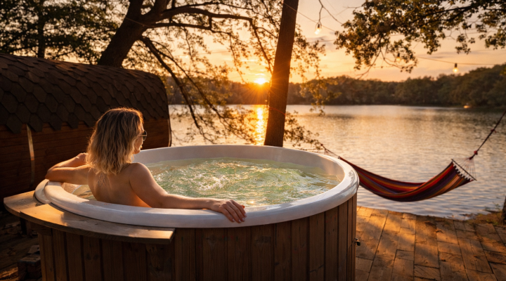 Michałówka - Strefa spa nad jeziorem