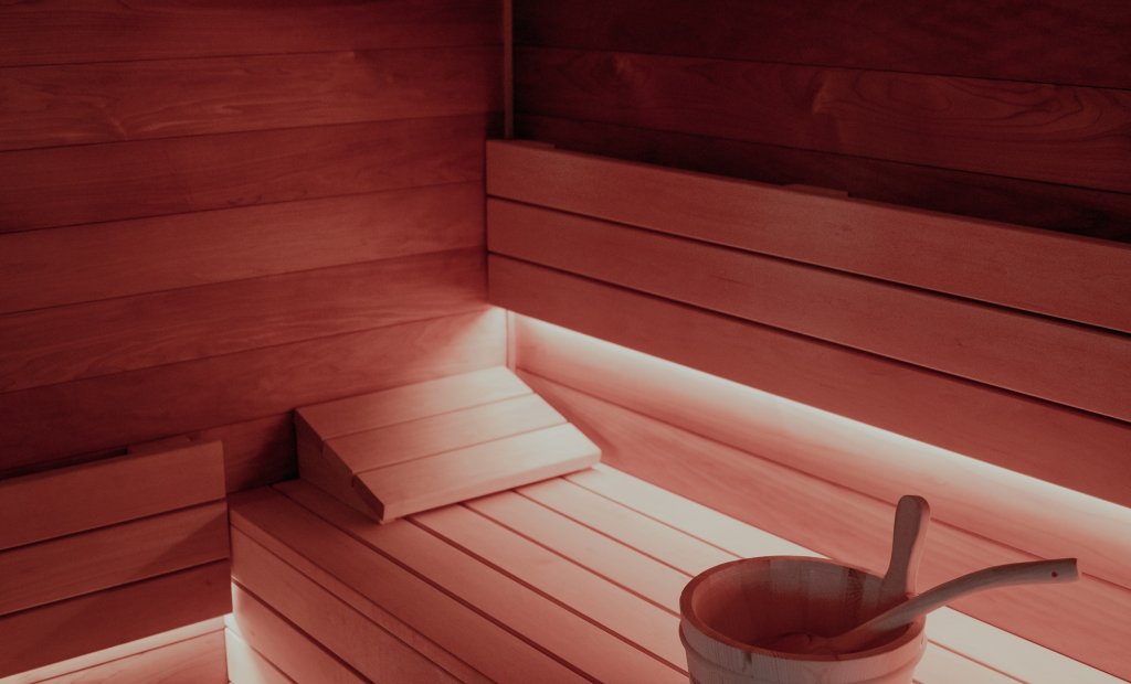 sauna w Ośrodku Olandia