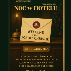 NOC W HOTELU - ESCAPE ROOM I KONCERT