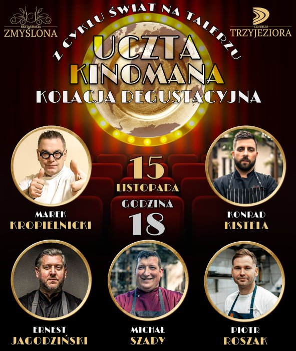Kolacja degustacyjna, restauracja