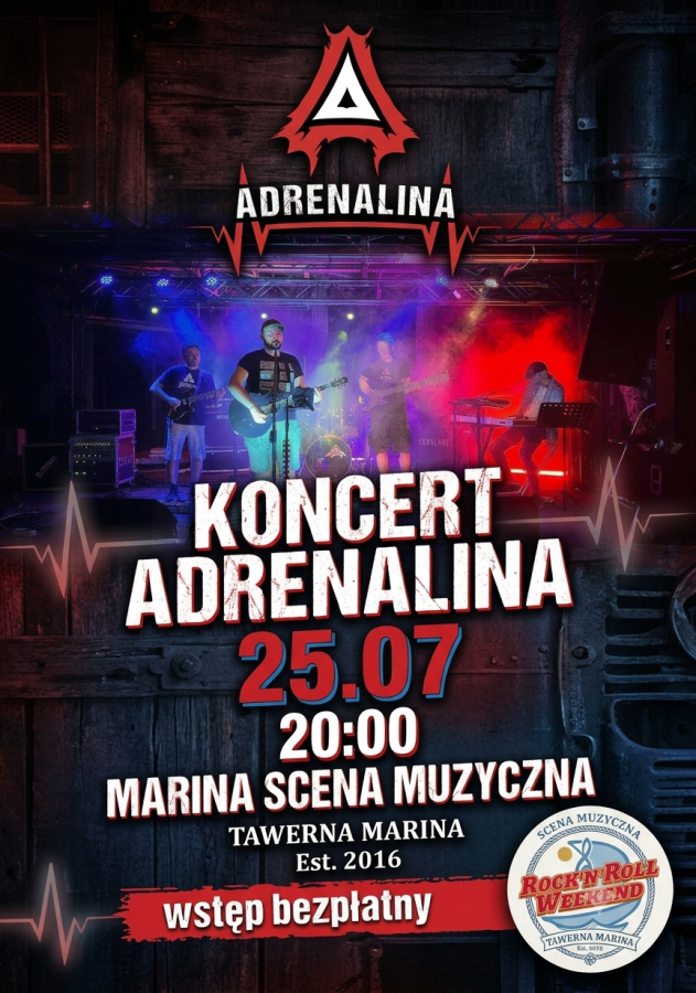 Zespół Adrenalina - koncert