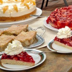 Homemade cake & coffee - as much as you like.