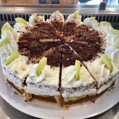 Homemade cake & coffee - as much as you like.