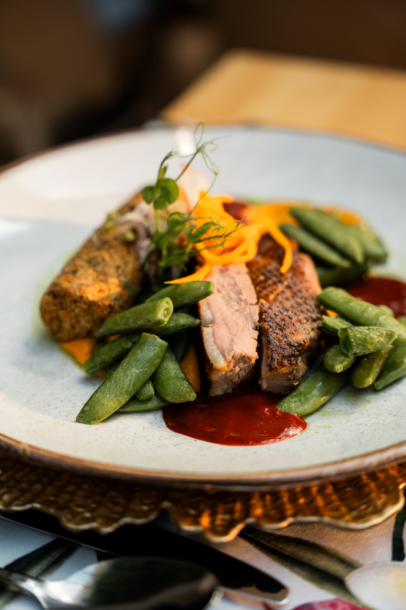 Wnętrze restauracji Jedli w Wiśle